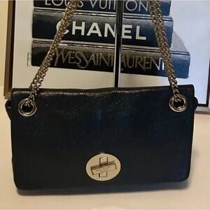 Kate Spade Pebble Leather Chain link shoulder bag